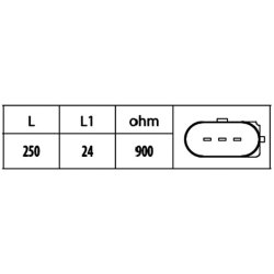 Crankshaft Pulse Sensor HELLA 6PU 009 146-581 OE Ref 06A 906 433 K