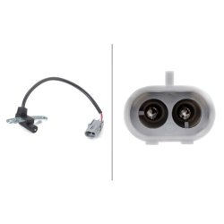Crankshaft Pulse Sensor HELLA 6PU 009 163-741 OE Ref 77 00 855 719