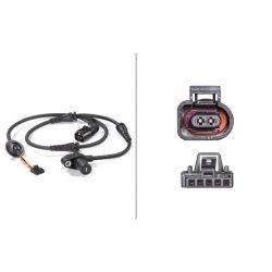 Wheel Speed Sensor HELLA 6PU 012 806-181 OE Ref 8E0 927 803 A