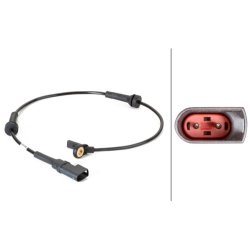 Wheel Speed Sensor HELLA 6PU 230 040-481 OE Ref 1093743