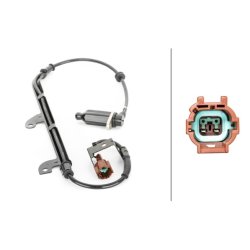 Wheel Speed Sensor HELLA 6PU 230 040-491 OE Ref 479012Y000