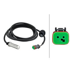 Wheel Speed Sensor HELLA 6PU 230 048-071 OE Ref 20528654