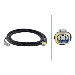 Wheel Speed Sensor HELLA 6PU 230 048-381 OE Ref 81271206119