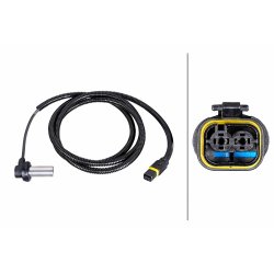 ABS Wheel Speed Sensor 6PU230052 041 HELLA 6PU 230 052-041 OE Ref 81254296116