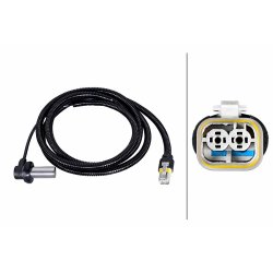 ABS Wheel Speed Sensor 6PU230052 081 HELLA 6PU 230 052-081 OE Ref 81271206135
