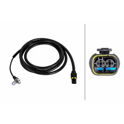 ABS Wheel Speed Sensor 6PU230052 331 HELLA 6PU 230 052-331 OE Ref 81271206112