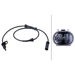 Wheel Speed Sensor HELLA 6PU 358 216-131 OE Ref 34526895659