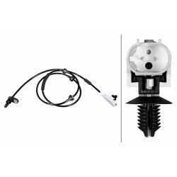 ABS Wheel Speed Sensor 6PU358216 361 HELLA 6PU 358 216-361 OE Ref LR139906