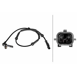 ABS Wheel Speed Sensor 6PU358216 581 HELLA 6PU 358 216-581 OE Ref 6000618006