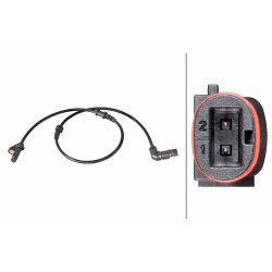 ABS Wheel Speed Sensor 6PU358216 631 HELLA 6PU 358 216-631 OE Ref 2049053203