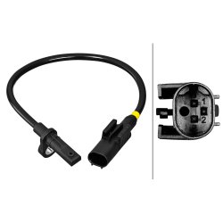 ABS Sensor HELLA 6PU 358 217-161 OE Ref 166 905 27 01
