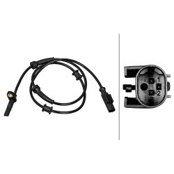 ABS Sensor HELLA 6PU 358 217-251 OE Ref 4545.H2