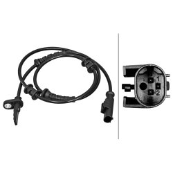 ABS Sensor HELLA 6PU 358 217-261 OE Ref 16 437 055 80 HELLA