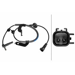 ABS Sensor HELLA 6PU 358 217-611 OE Ref 5105572AB