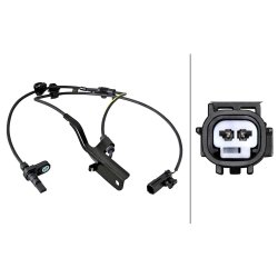 ABS Sensor HELLA 6PU 358 217-781 OE Ref 89542-02080