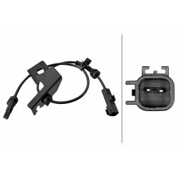 ABS Sensor HELLA 6PU 358 218-821 OE Ref DG9C2C204AD