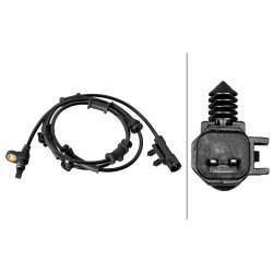 ABS Wheel Speed Sensor 6PU358219 131 HELLA 6PU 358 219-131 OE Ref 68003281AB