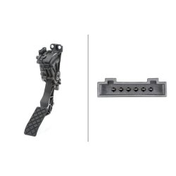 Throttle Pedal Sensor HELLA 6PV 008 495-711 OE Ref 7H1 721 503 D