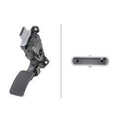 Throttle Pedal Sensor HELLA 6PV 009 371-701 OE Ref 2R0 721 503 C