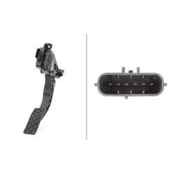 Throttle Pedal Sensor HELLA 6PV 009 505-701 OE Ref 8K1 721 523 A