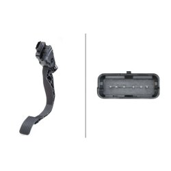 Throttle Pedal Sensor HELLA 6PV 009 949-721 OE Ref 9681383980