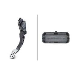 Throttle Pedal Sensor HELLA 6PV 009 949-731 OE Ref 9671433880