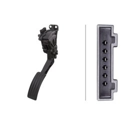 Throttle Pedal Sensor HELLA 6PV 010 946-351 OE Ref 82 00 700 381