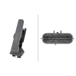 Throttle Pedal Sensor HELLA 6PV 011 040-711 OE Ref 1K2 721 503 AJ