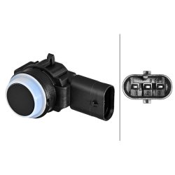 Parking Sensor HELLA 6PX 358 270-451 OE Ref A 000 905 03 42