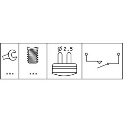 Reverse Light Switch HELLA 6ZF 008 621-051 OE Ref 2015450014