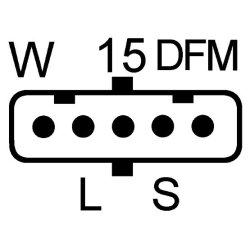 Alternator HELLA 8EL 012 086-001 OE Ref 1400520