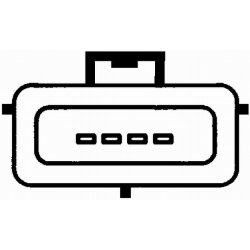 Air Mass Sensor HELLA 8ET 009 142-161 OE Ref 96FB12B579EB