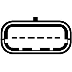 Air Mass Sensor HELLA 8ET 009 142-311 OE Ref 82 00 203 767