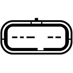 Air Mass Sensor HELLA 8ET 009 142-391 OE Ref 96.422.121.80