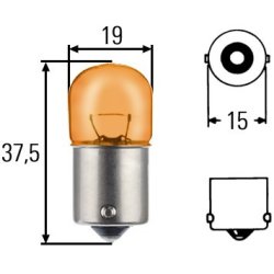 Direction Indicator Bulb HELLA 8GA 002 071-051 OE Ref 53411