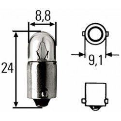 Interior Light Bulb HELLA 8GP 002 068-241 OE Ref KDWHLO9044