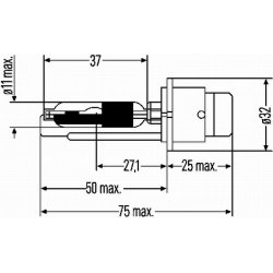 Bulb HELLA 8GS 007 001-197