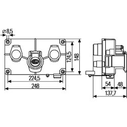 Connector 1527353 HELLA 8JE 340 165-001 OE Ref 855 26305 HELLA