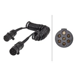 Coiled Cable HELLA 8KA 004 797-041 OE Ref 341 414 092