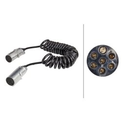 Coiled Cable HELLA 8KA 004 797-071 OE Ref 34400001