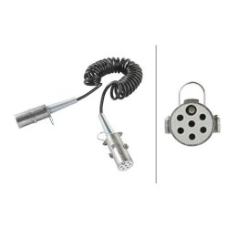 Coiled Cable HELLA 8KA 004 797-111 OE Ref 34400004