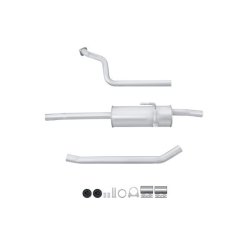 Exhaust Front Section HELLA 8LB 366 020-211 OE Ref 1705F3