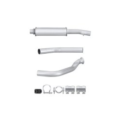 Exhaust Front Section HELLA 8LB 366 021-521 OE Ref 9809853180