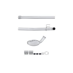 Exhaust Front Section HELLA 8LB 366 022-071 OE Ref 7700767174 HELLA