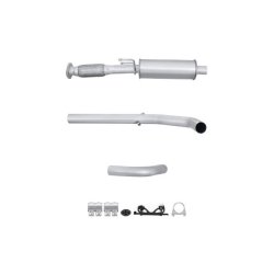 Exhaust Middle Section HELLA 8LC 366 023-881 OE Ref 55189609 HELLA