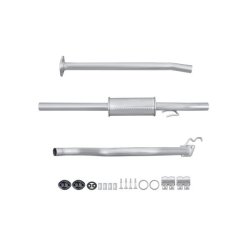 Exhaust Middle Section HELLA 8LC 366 024-291 OE Ref 18220ST3E51