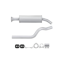 Exhaust Middle Section HELLA 8LC 366 024-411 OE Ref 852273