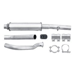 Exhaust Middle Section HELLA 8LC 366 024-971 OE Ref 171724