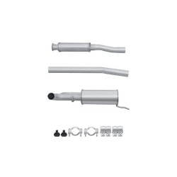 Exhaust Middle Section HELLA 8LC 366 025-491 OE Ref 7700787219