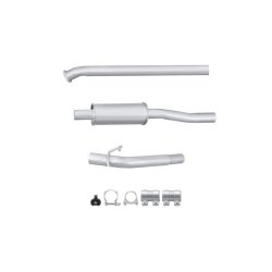 Exhaust Middle Section HELLA 8LC 366 025-731 OE Ref 7700308551 HELLA